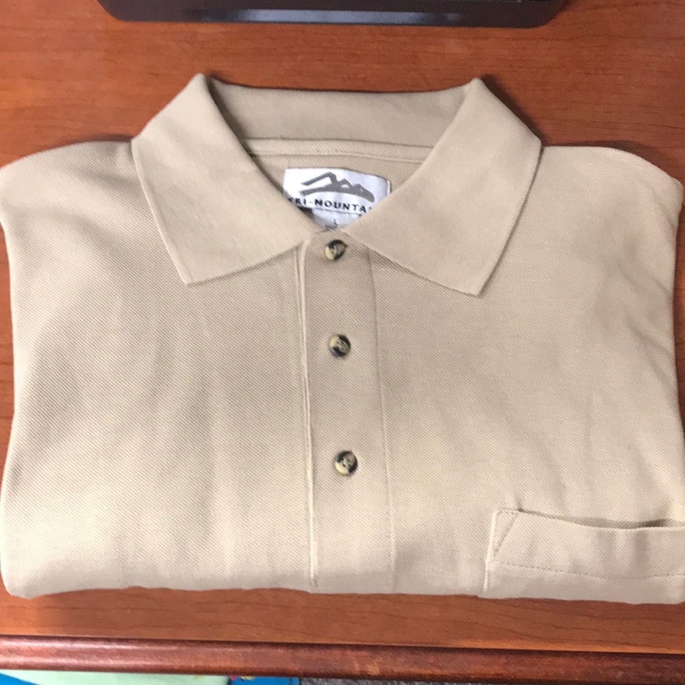 NWOT Tri-Mountain Short Sleeve Polo